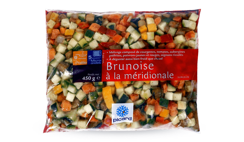 Brunoise à la méridionale surgelés - Les légumes - Picard