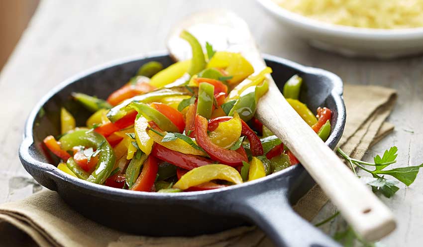 Trio de poivrons surgelés - Les légumes - Picard