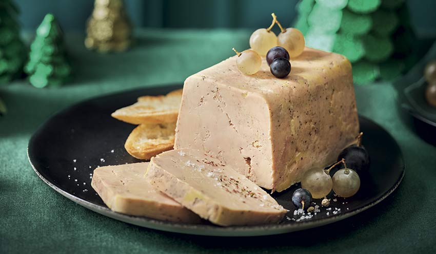 Le classique Terrine de foie gras de canard du Sud-Ouest surgelés - Les