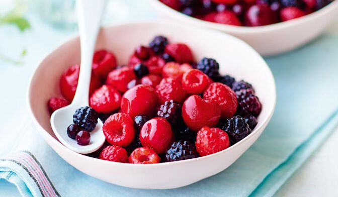Salade de fruits rouges