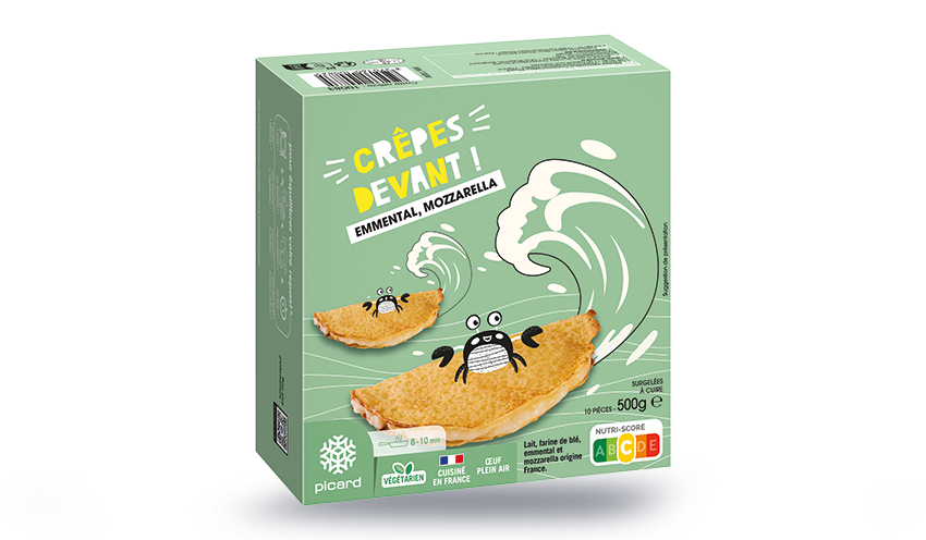 10 Crêpes devant ! emmental, mozzarella — vue 3