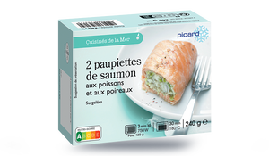 2 PAUPIETTES SAUMON 240G