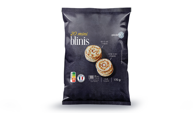 20 MINI BLINIS 170G