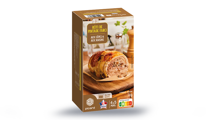 ROTI PINTADE FARCI CEPES