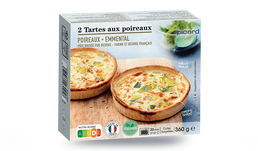 TARTE AUX POIREAUX X2