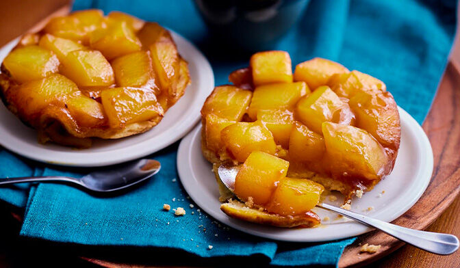 2 TARTELET.TATIN MANGUES
