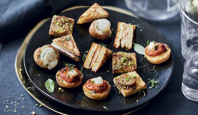 16 petits fours traiteur