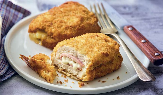 2 cordons de poulet au beaufort A.O.P