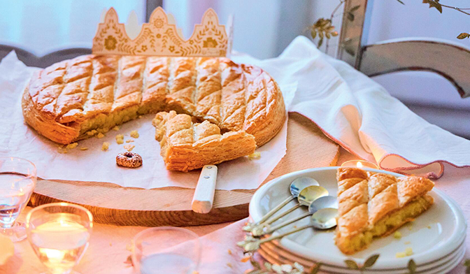 Galette des rois frangipane