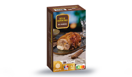 R&ocirc;ti de chapon farci aux marrons