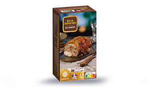 Rôti de chapon farci aux marrons