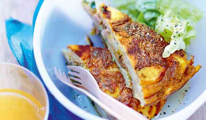 Tortilla de pommes de terre à la sarladaise