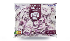 450G OIGNON ROUGE EMINCE