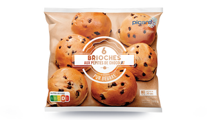 6 BRIOCHES PEPITES CHOCO