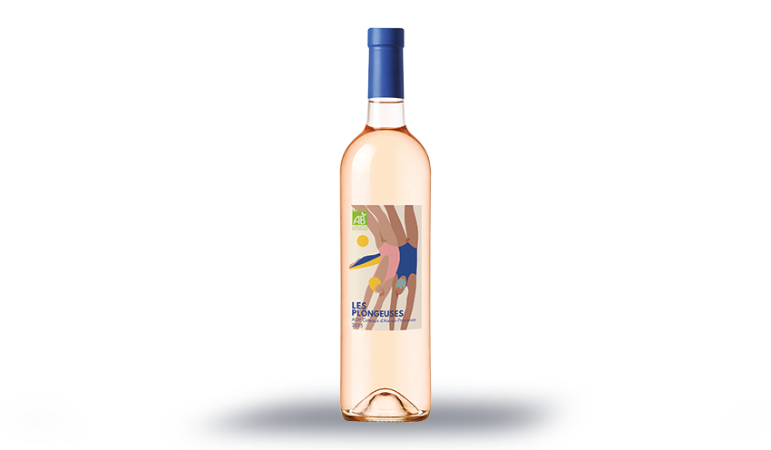 AOP Coteaux d'Aix, Les Plongeuses - Dom.Audibert — vue 3