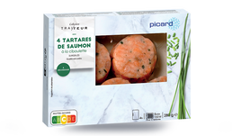 4 TARTARES DE SAUMON