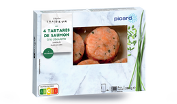 4 TARTARES DE SAUMON 4 TARTARES DE SAUMON
