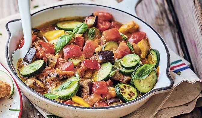 Ratatouille cuisinée bio
