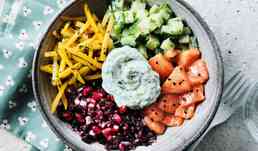 Salad bowl au saumon