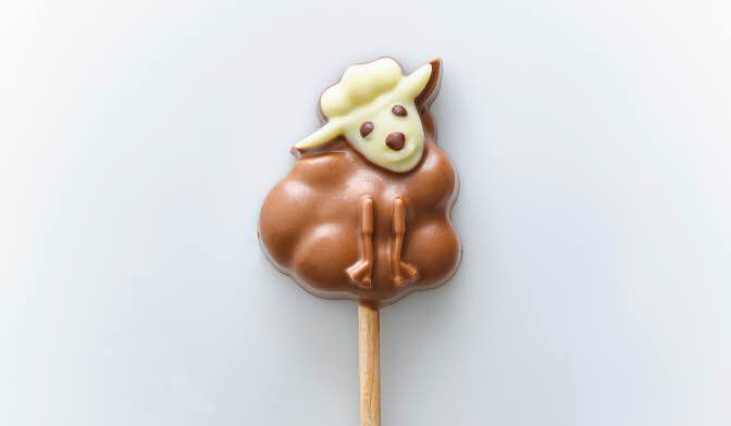 SUCETTE MOUTON CHOC 18G