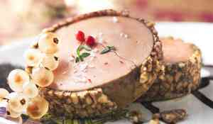 Foie gras en nougatine