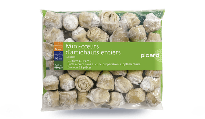 Mini Coeurs D Artichauts Entiers Perou Surgeles Picard