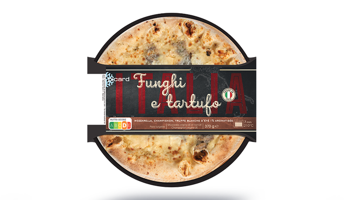 PIZZA FUNGHI E TARTUFO