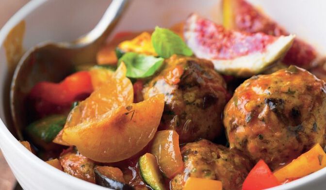 Mijotée de viande et légumes façon tajine