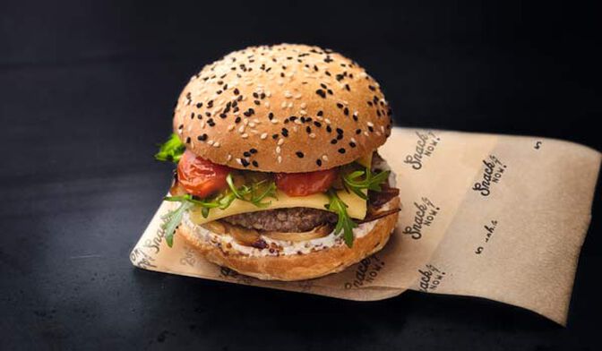 Burger gourmet