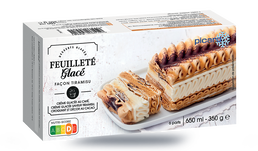 Feuillet&eacute; glac&eacute; fa&ccedil;on tiramisu