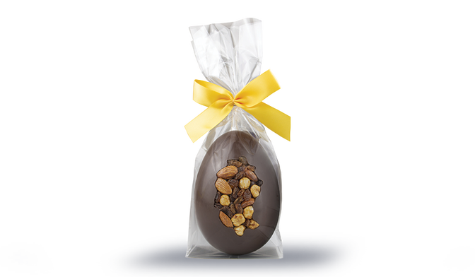 OEUF MENDIANT CHOC NOIR