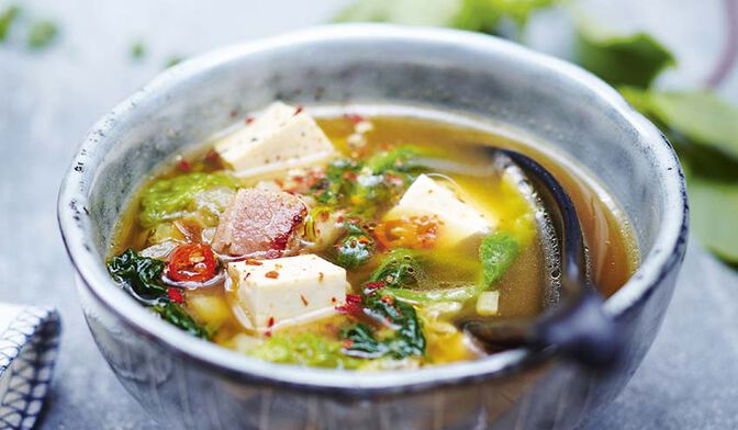 3 sachets de soupe miso et légumes - Bouillons et fonds