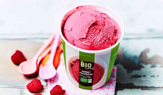 1 POT SORBET FRAMB BIO