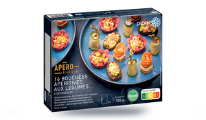 16 BOUCHEES APERO LEGUMES