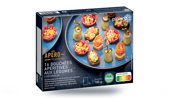 16 BOUCHEES APERO LEGUMES