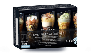 6 verrines apéritives