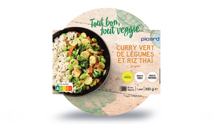 CURRY VERT LEG/RIZ VEGGIE