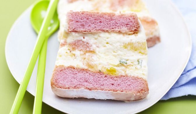 Tiramisù glacé agrumes et fleur d'oranger