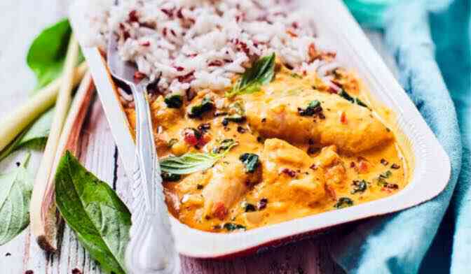 POULET CURRY/LAIT COCO FE