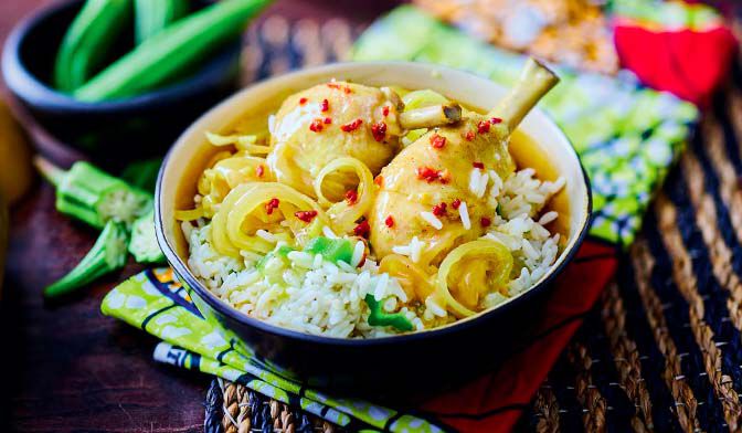 Poulet yassa