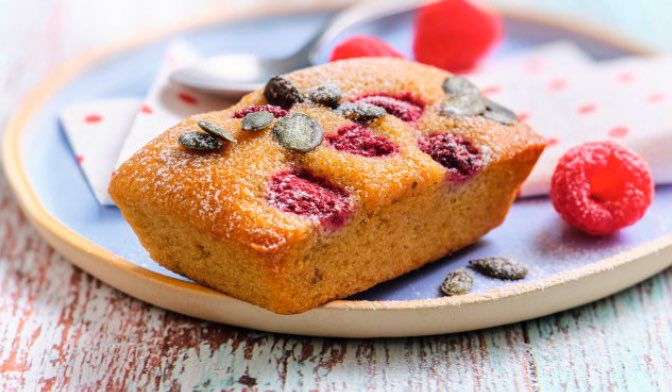 1 FINANCIER FRAMBOISES