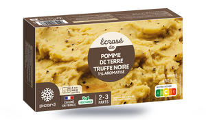 Ecras&eacute; de pomme de terre &agrave; la truffe noire 1%