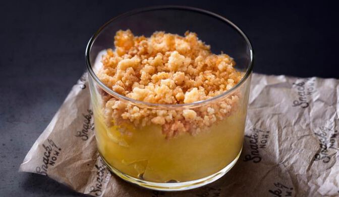 Crumble aux pommes