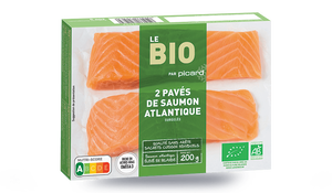 2 pavés saumon atlantique bio, Irlande