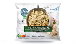 Poêlée de pleurotes cuisinée
