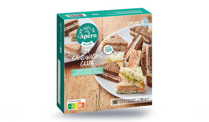 24 SANDWICHS CLUB 185 G