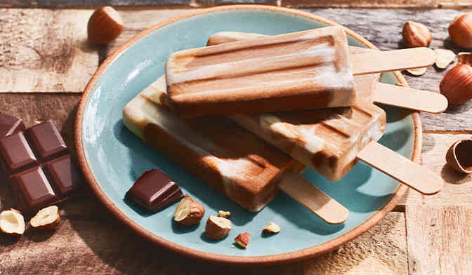 4 BATONNET CHOCO NOISETTE