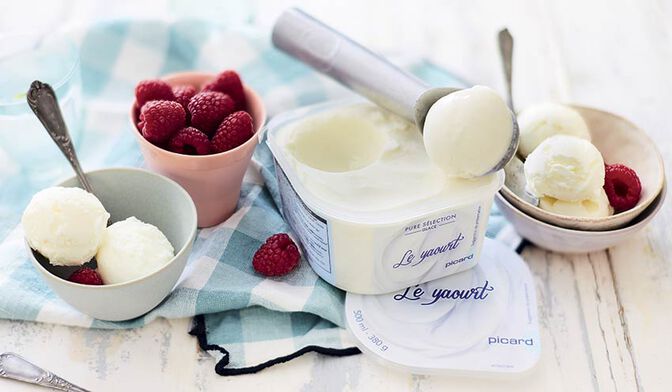 Glace Au Yaourt Creme Glacee Picard