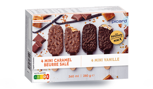 8 MINI-BAT CARAMEL NEW