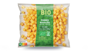 600G POMMES CUBES BIO
